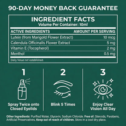 VisionPure Lutein Eye Spray